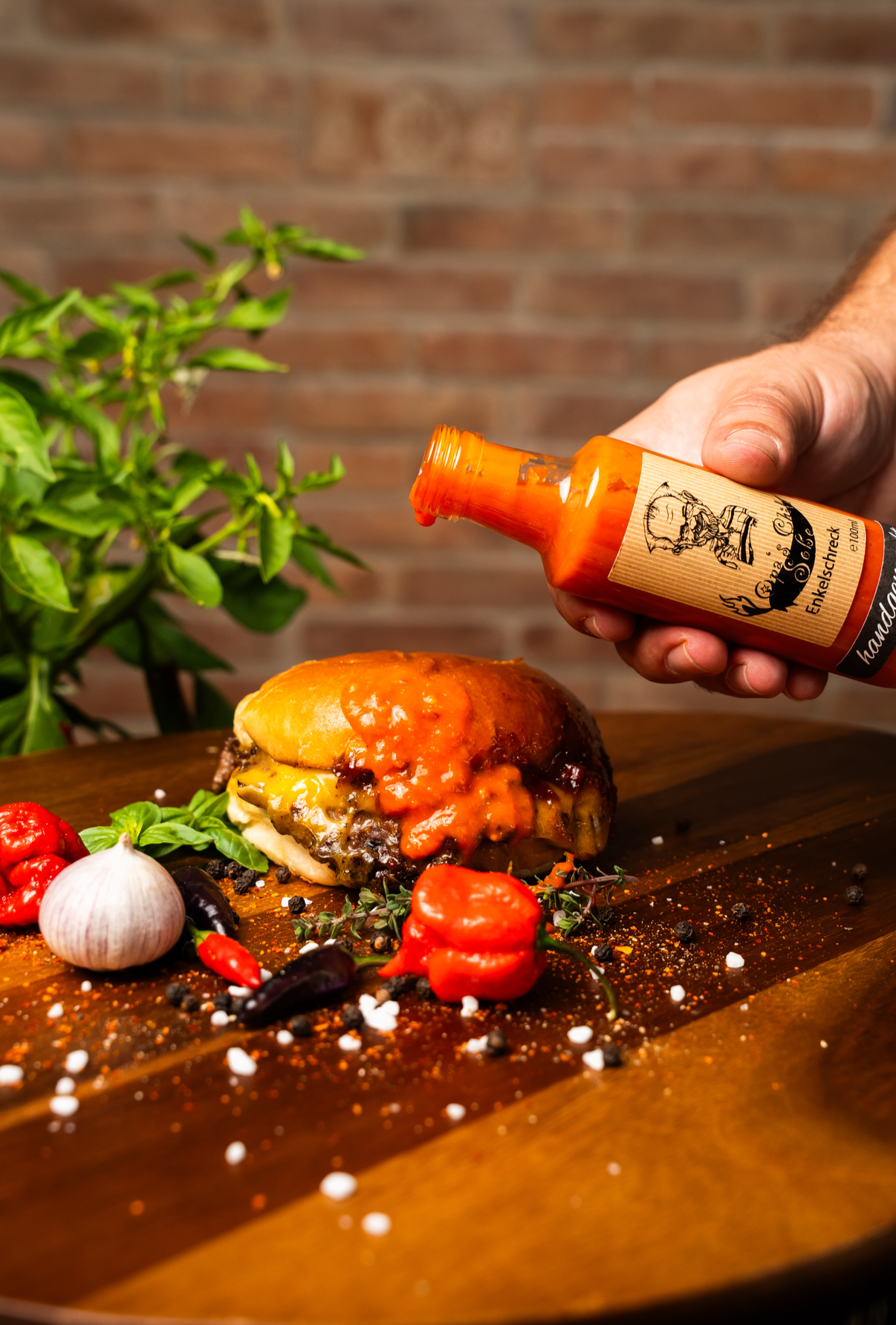 🌶️ Opas Chilisauce – Enkelschreck Schärfegrad: 10/10