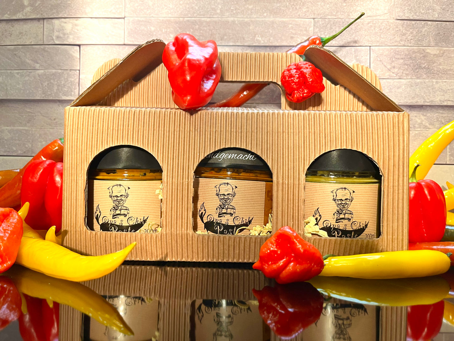 Chilipasten Geschenkbox