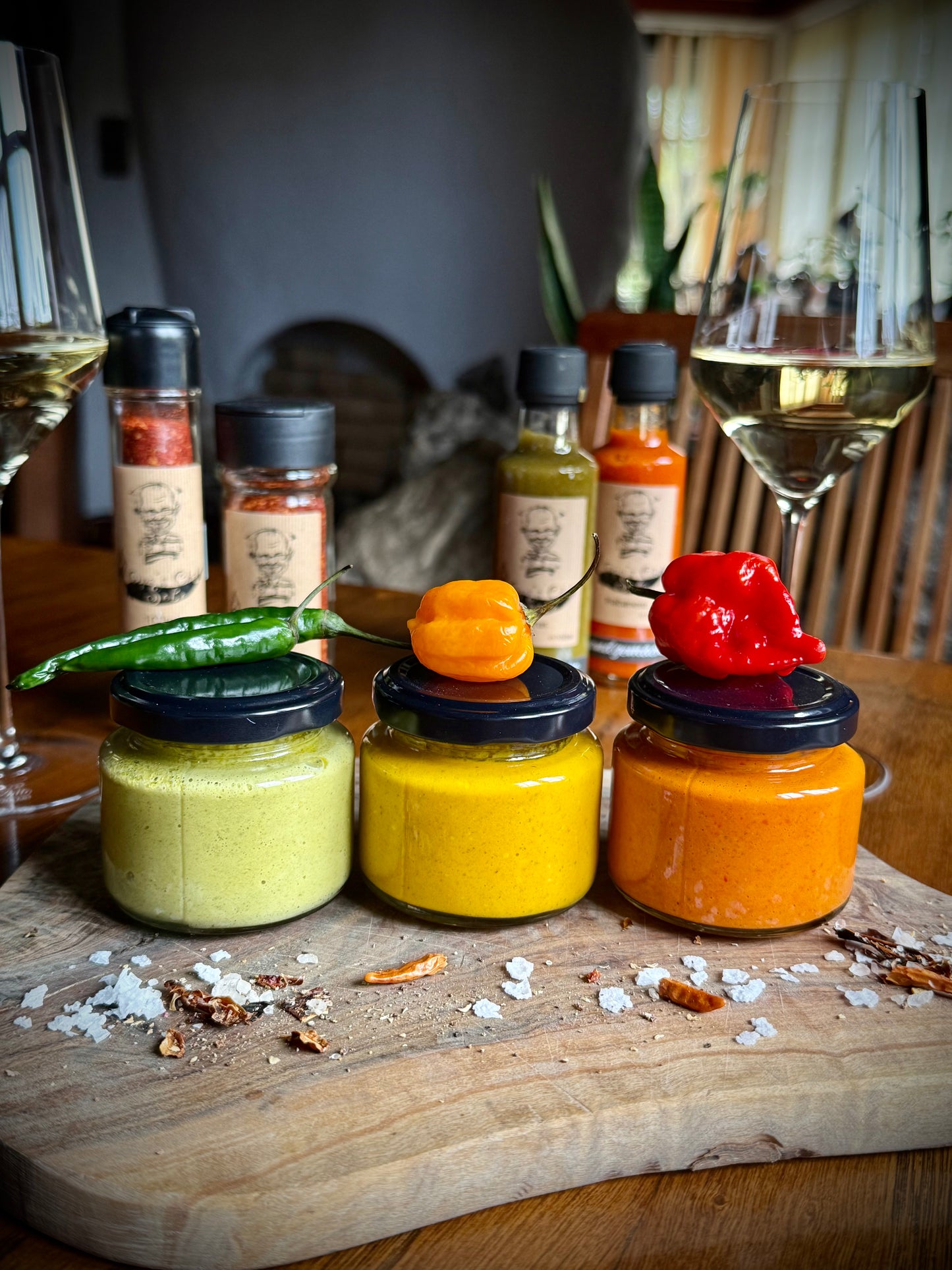 Die Ampel – Frische Chilipasten im 3er-Set 🌶️