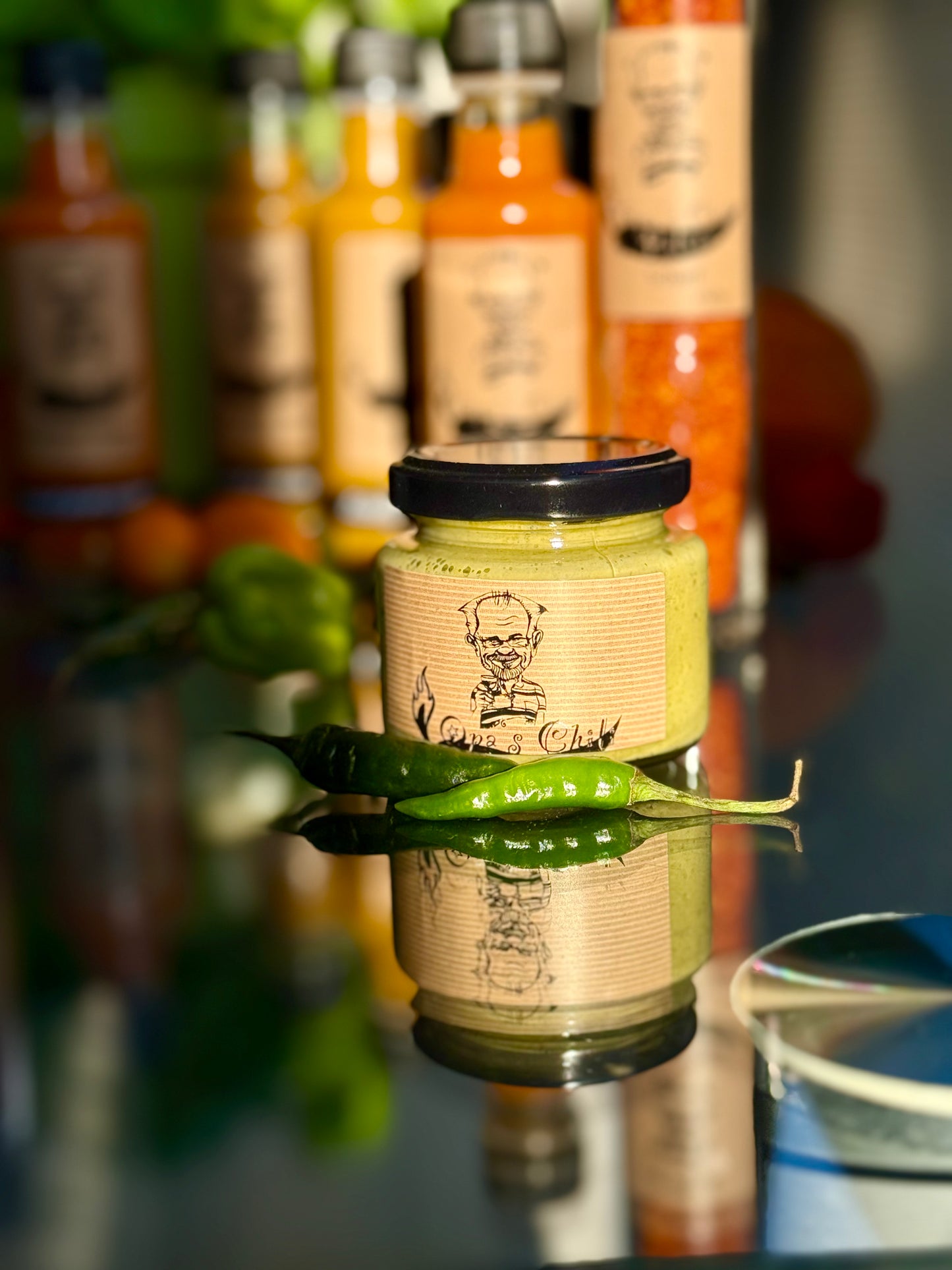 🌶️ Opas Grüne Chilipaste – Feurige Frische in ihrer reinsten Form (100 ml)