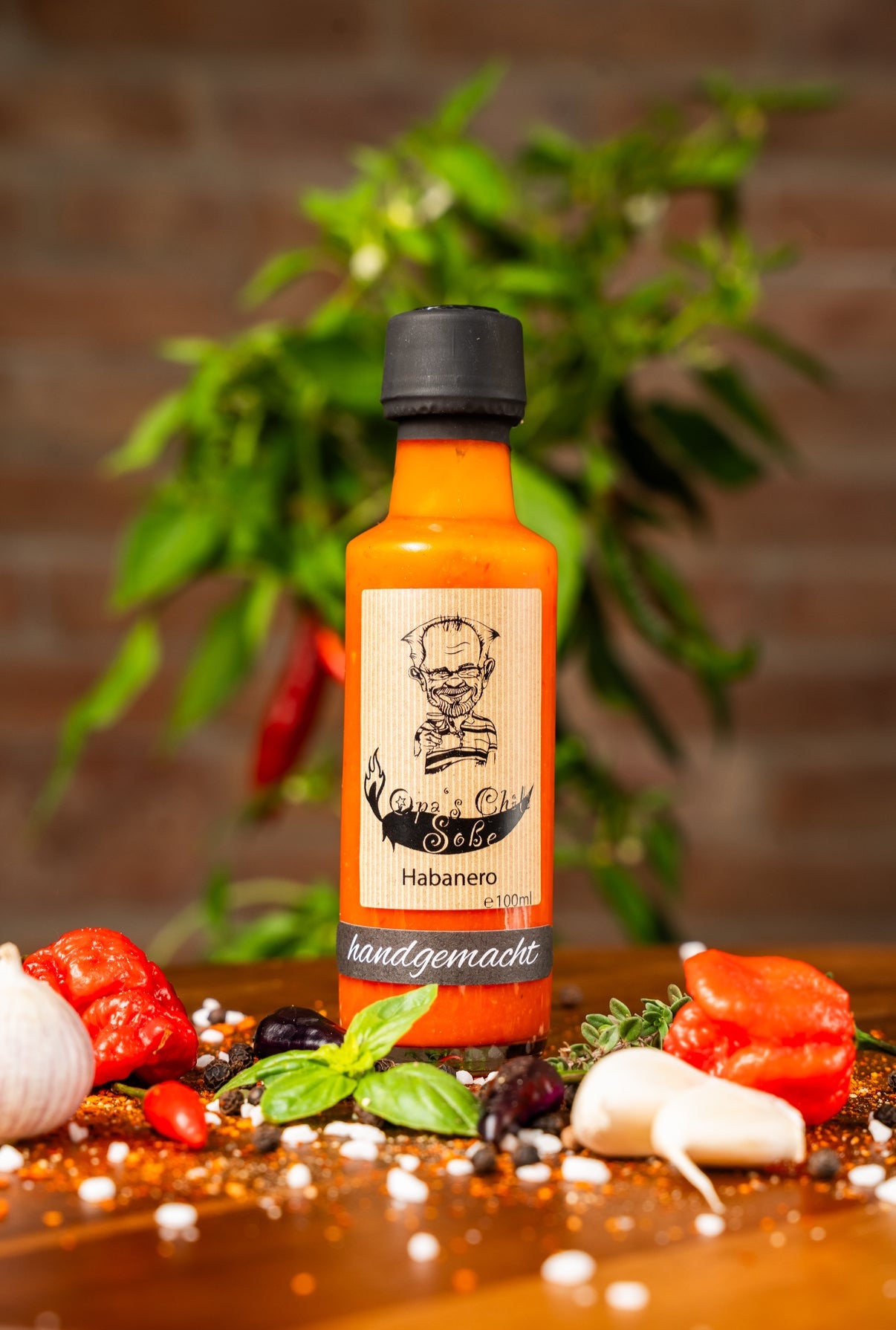 Opas Chili Sauce - Habanero
