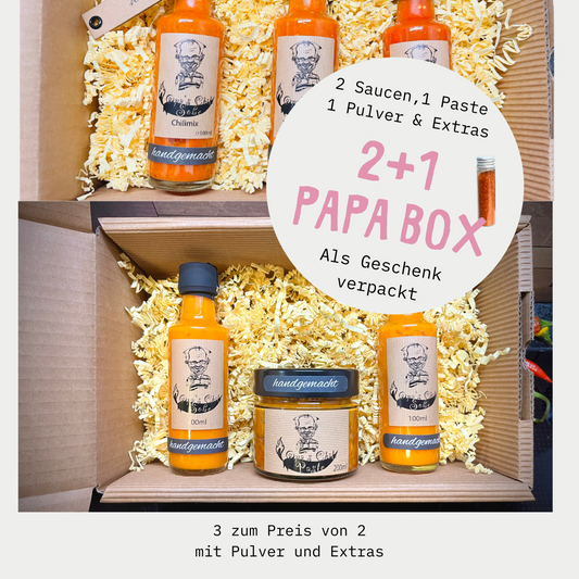 🔥 Opas Papabox – 2 Saucen + 1 Paste, nur 2 zahlen! 🔥